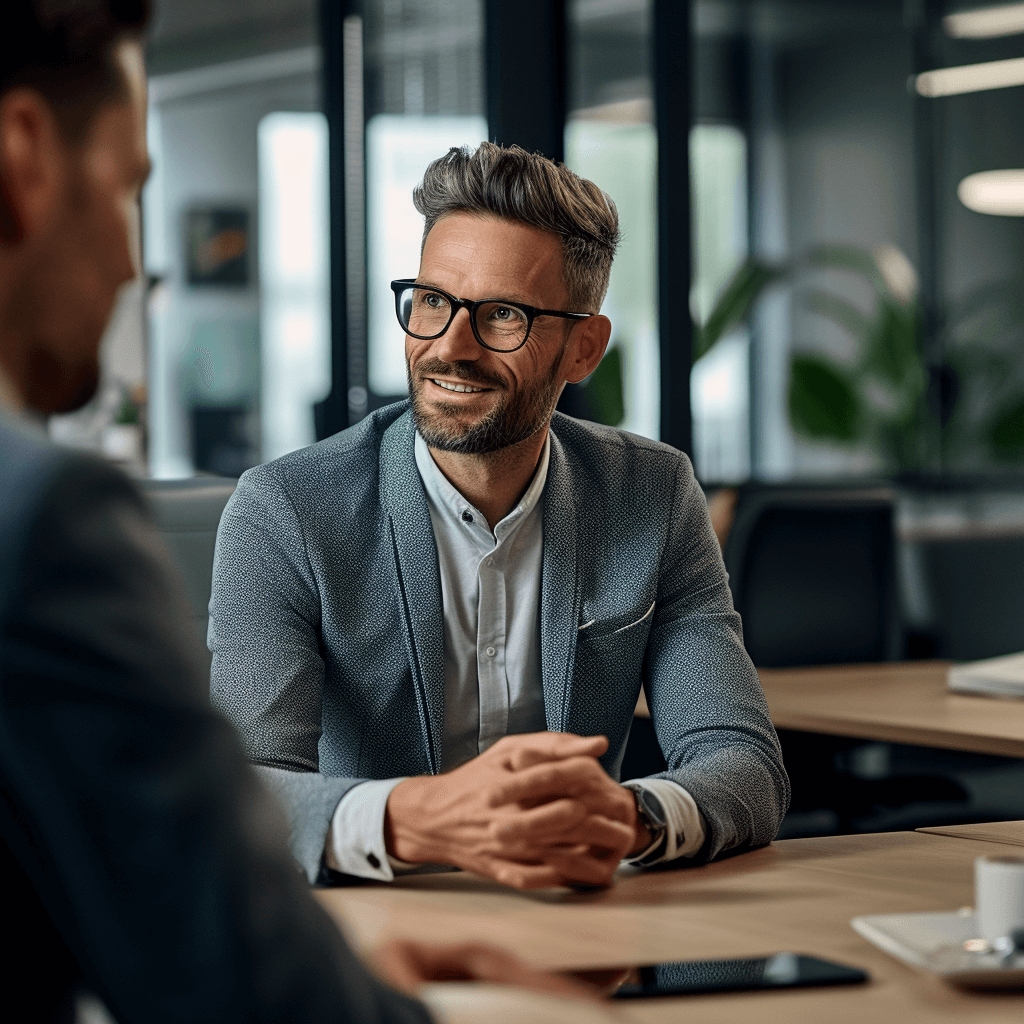 Interessierter Unternehmer